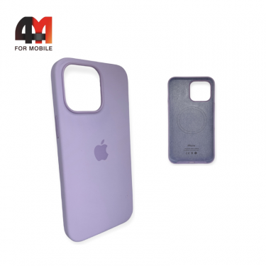 Чехол Iphone 14 Pro Max Silicone Case + MagSafe, Lilac