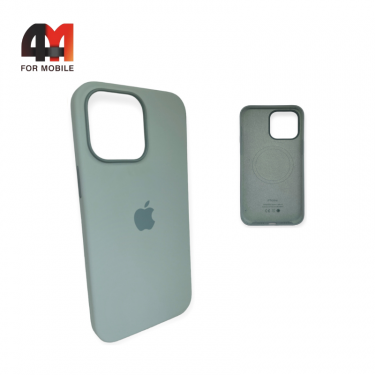 Чехол Iphone 14 Pro Max Silicone Case + MagSafe, Succulent