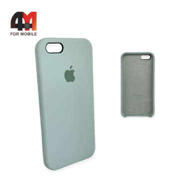 Чехол Iphone 5/5S/SE Silicone Case, 44 ментолового цвета