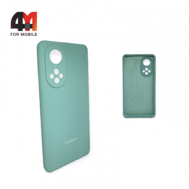 Чехол Huawei Honor 50/Nova 9 Silicone Case, ментолового цвета