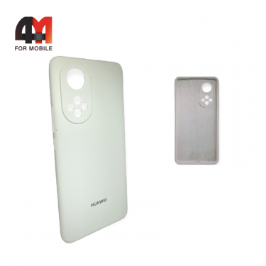 Чехол Huawei Honor 50/Nova 9 Silicone Case, белого цвета