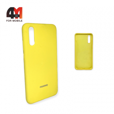 Чехол Huawei P20 Silicone Case, желтого цвета