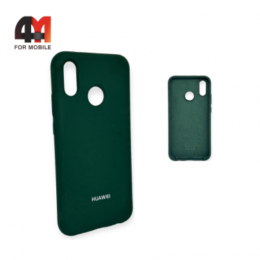 Чехол Huawei P20 Lite/Nova 3E Silicone Case, темно-зеленого цвета