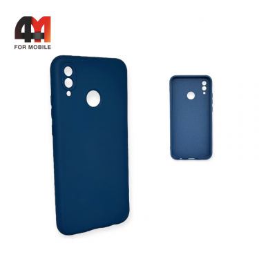 Чехол Huawei P20 Lite/Nova 3E Silicone Case, темно-синего цвета