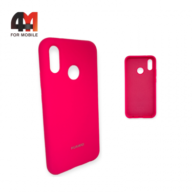 Чехол Huawei P20 Lite/Nova 3E Silicone Case, ярко-розового цвета