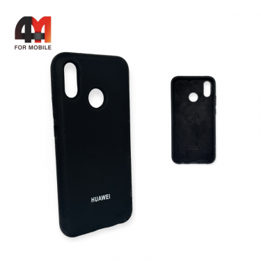 Чехол Huawei P20 Lite/Nova 3E Silicone Case, черного цвета