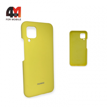 Чехол Huawei P40 Lite/Nova 6Se/Nova 7i Silicone Case, желтого цвета