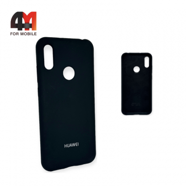 Чехол Huawei Y6 2019/Honor 8A/Y6s Silicone Case, черного цвета