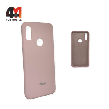 Чехол Huawei Y6 2019/Honor 8A/Y6s Silicone Case, пудрового цвета