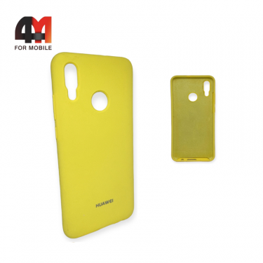 Чехол Huawei P Smart 2019/Honor 10 Lite Silicone Case, желтого цвета