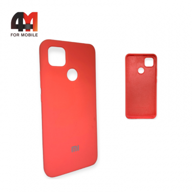 Чехол Xiaomi Redmi 9C/Redmi 10A Silicone Case, кораллового цвета