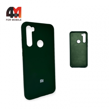 Чехол Xiaomi Redmi Note 8T Silicone Case, темно-зеленого цвета