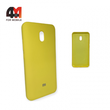 Чехол Xiaomi Redmi 8A Silicone Case, желтого цвета