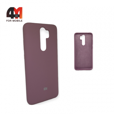 Чехол Xiaomi Redmi Note 8 Pro Silicone Case, лилового цвета
