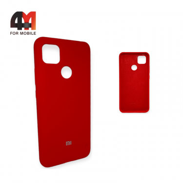 Чехол Xiaomi Redmi 9C/Redmi 10A Silicone Case, красного цвета